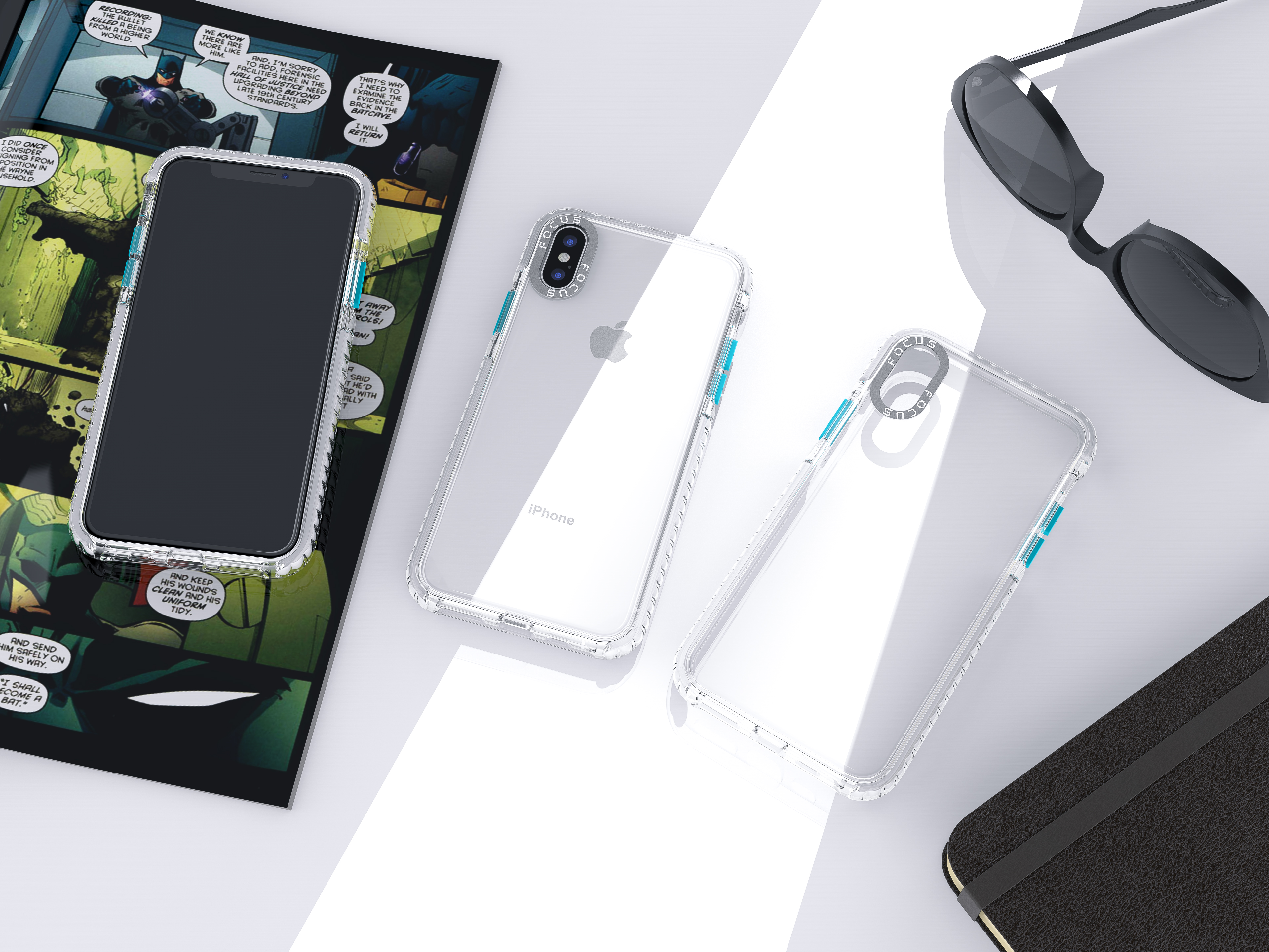 Render，animation，Mobile Accessories，keyshot，product，headset，Mobile phone shell，chip，