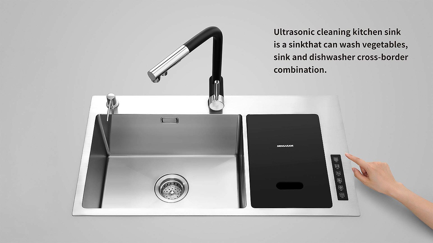 2020 red dot product design award，kitchen，stainless steel，modern，Simplicity，