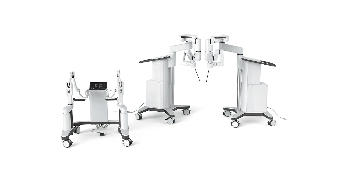 Surgical robot，DEXTER，Medical equipment，2020 red dot product design award，