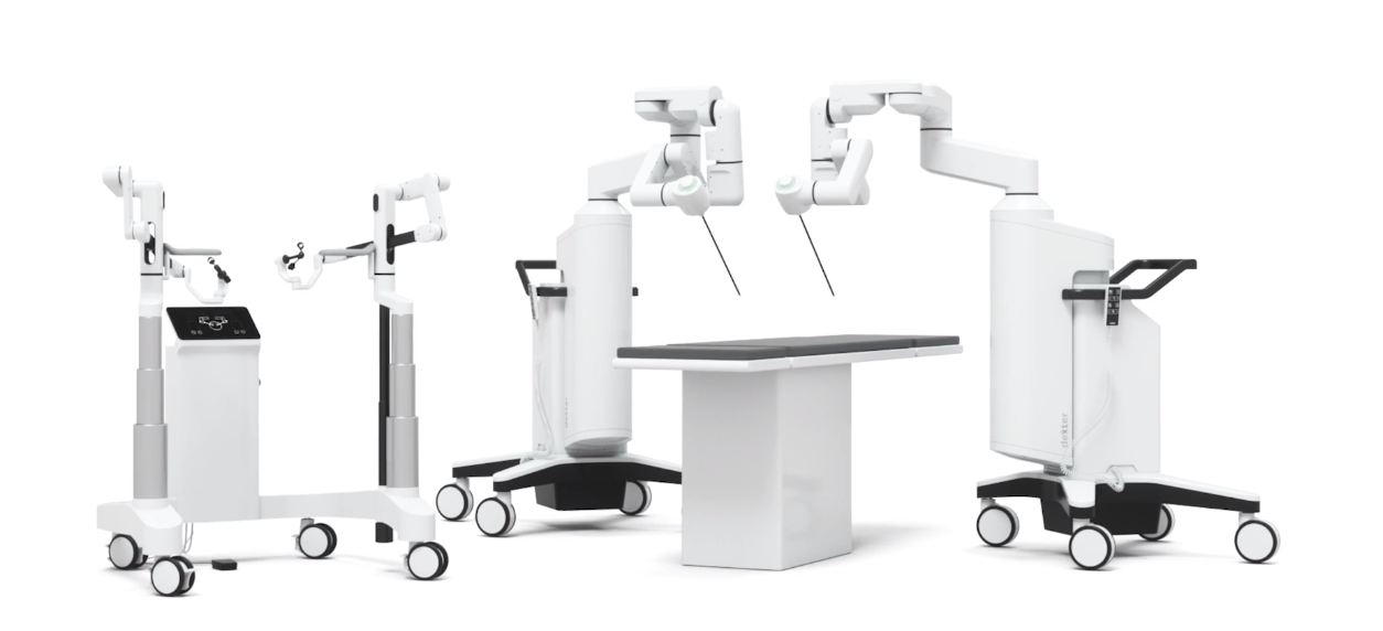 Surgical robot，DEXTER，Medical equipment，2020 red dot product design award，