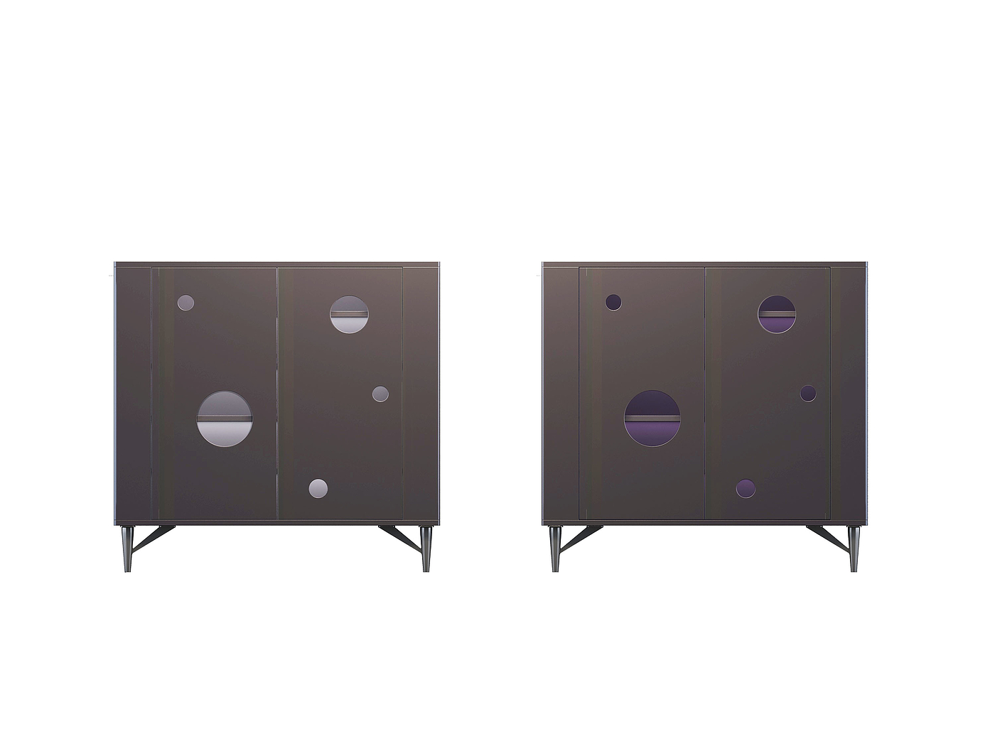 Shoe cabinet，Console Cabinet，starry sky，