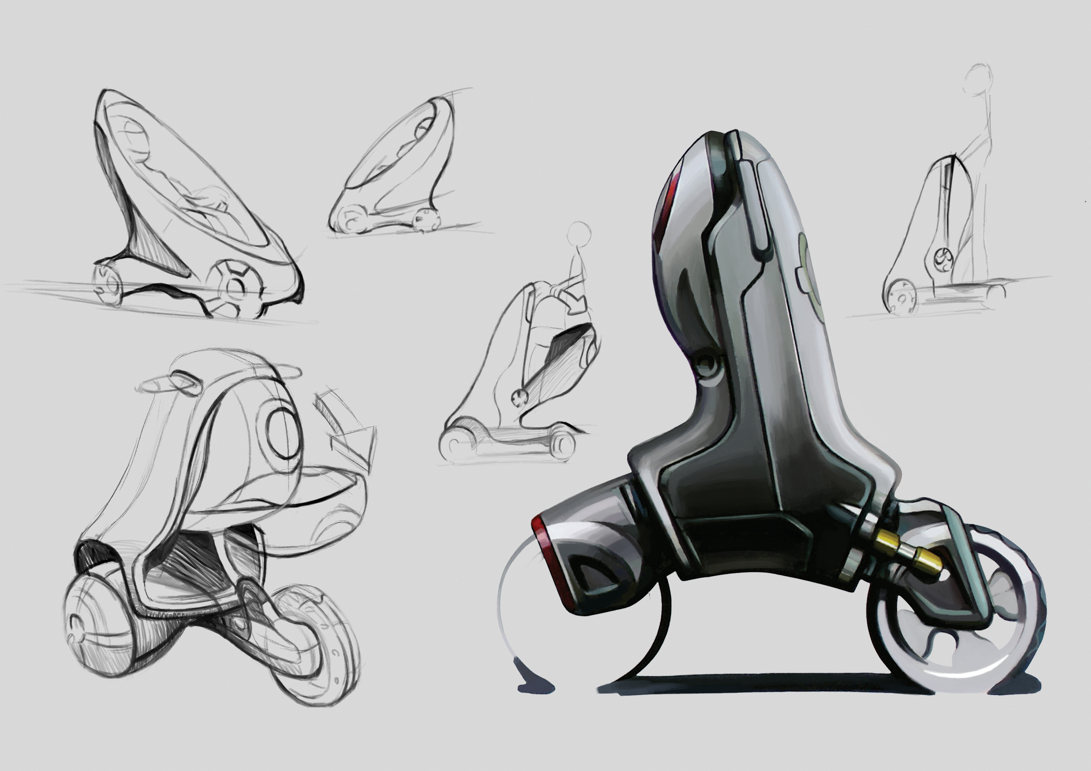 Hand drawn，marker pen，