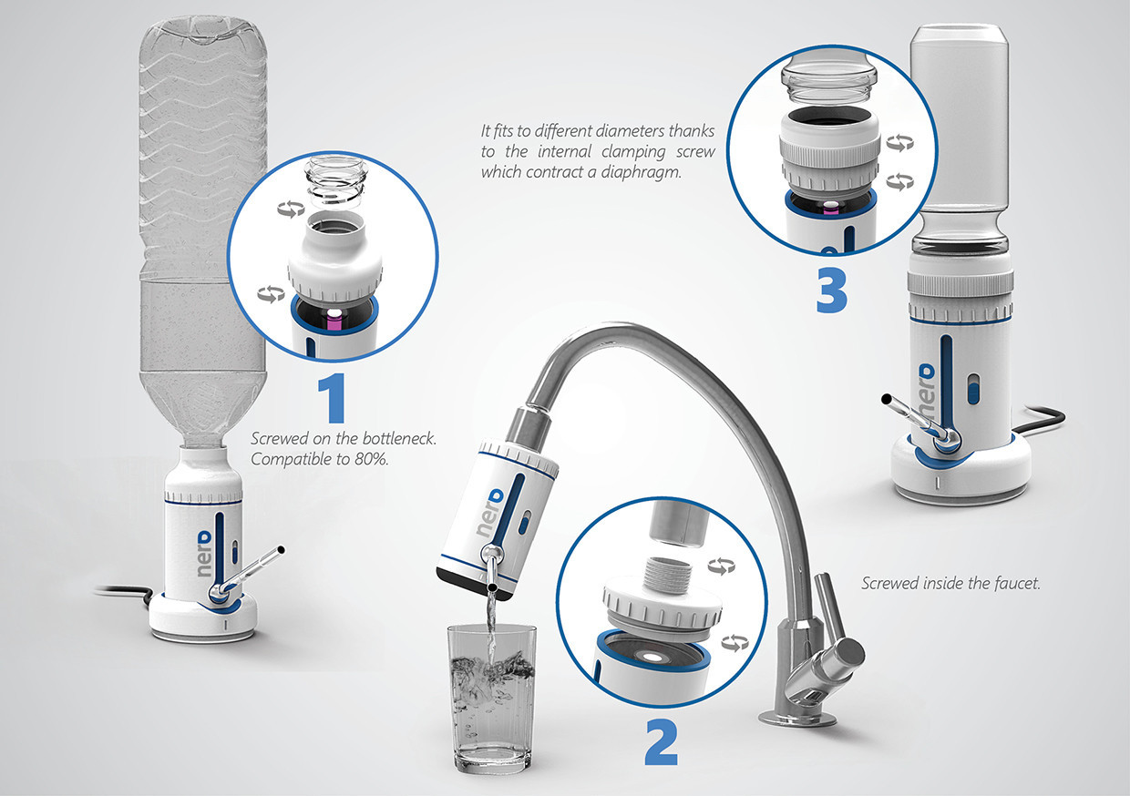 product design，industrial design，purifier，tap water，healthy，