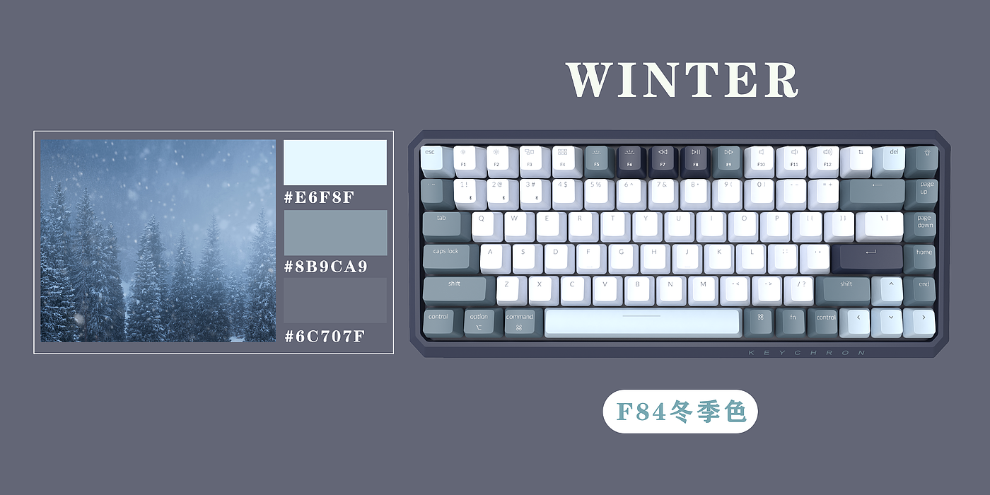 Game peripherals, keyboard, color matching，