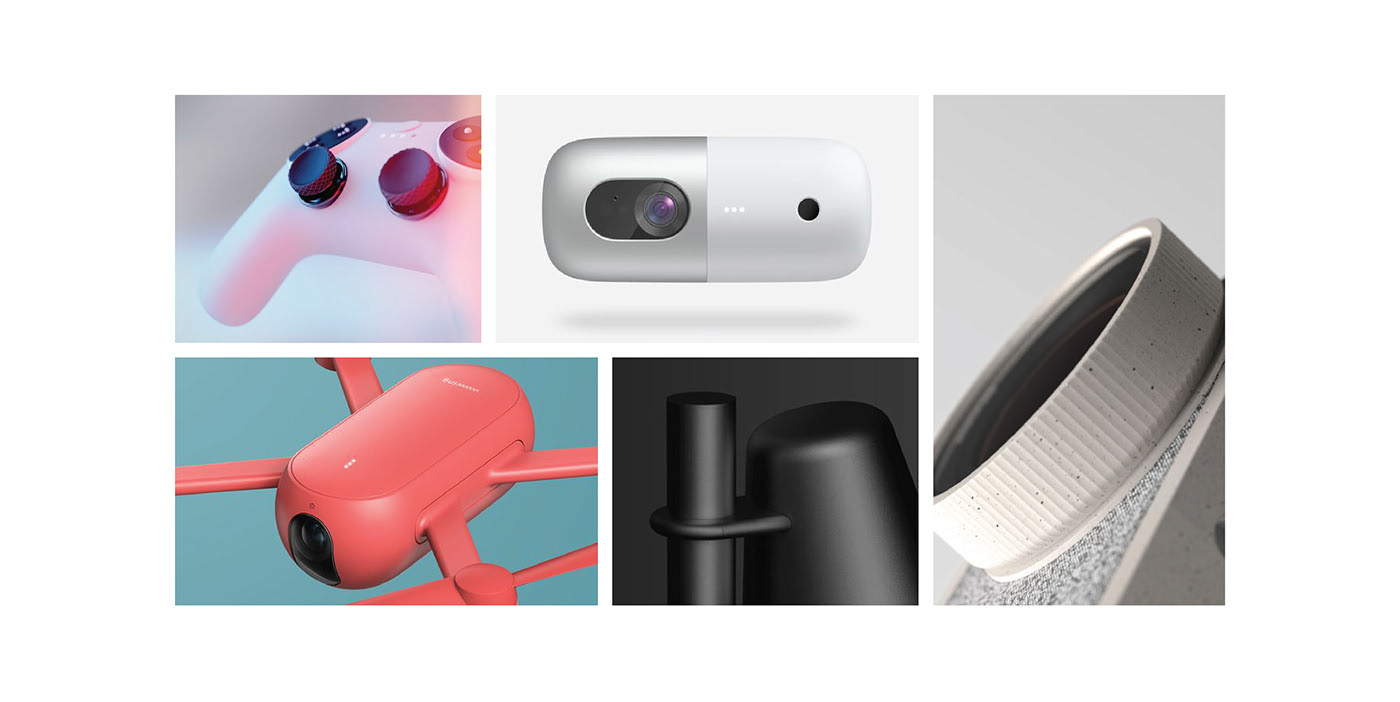 camera，product design，modern，Render，Modeling design，