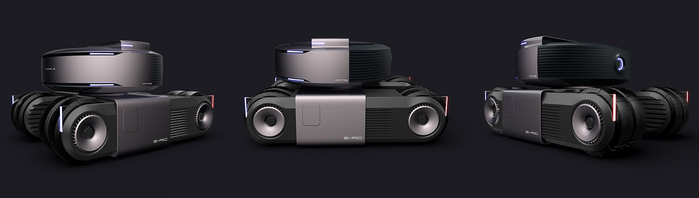 Tesla，Electric drill，Automobile design，