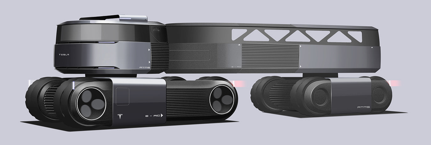 Tesla，Electric drill，Automobile design，