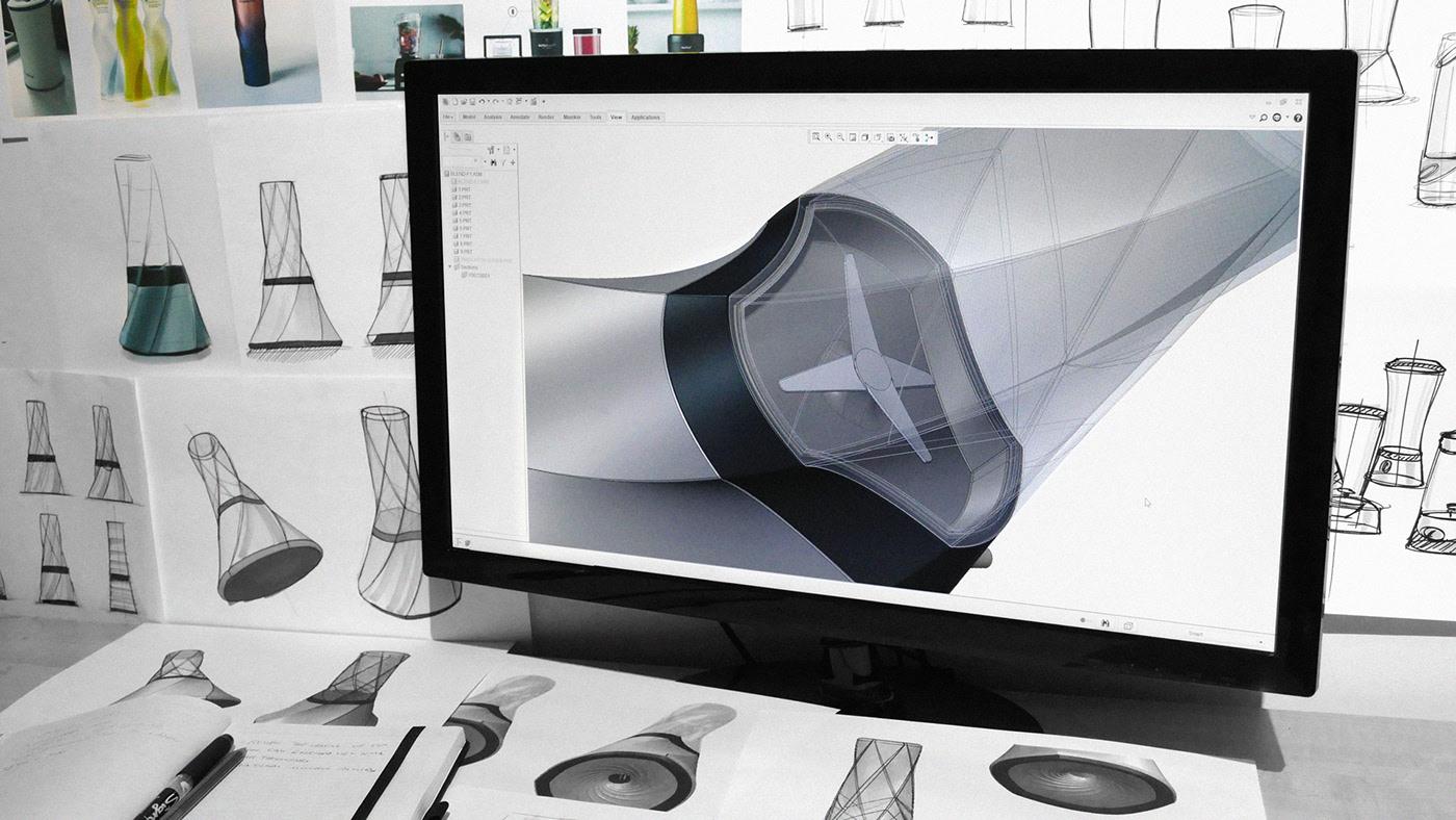 fusion，blender，Modeling design，vortex，