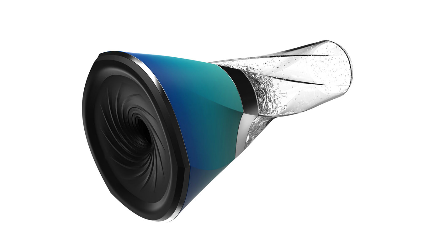 fusion，blender，Modeling design，vortex，