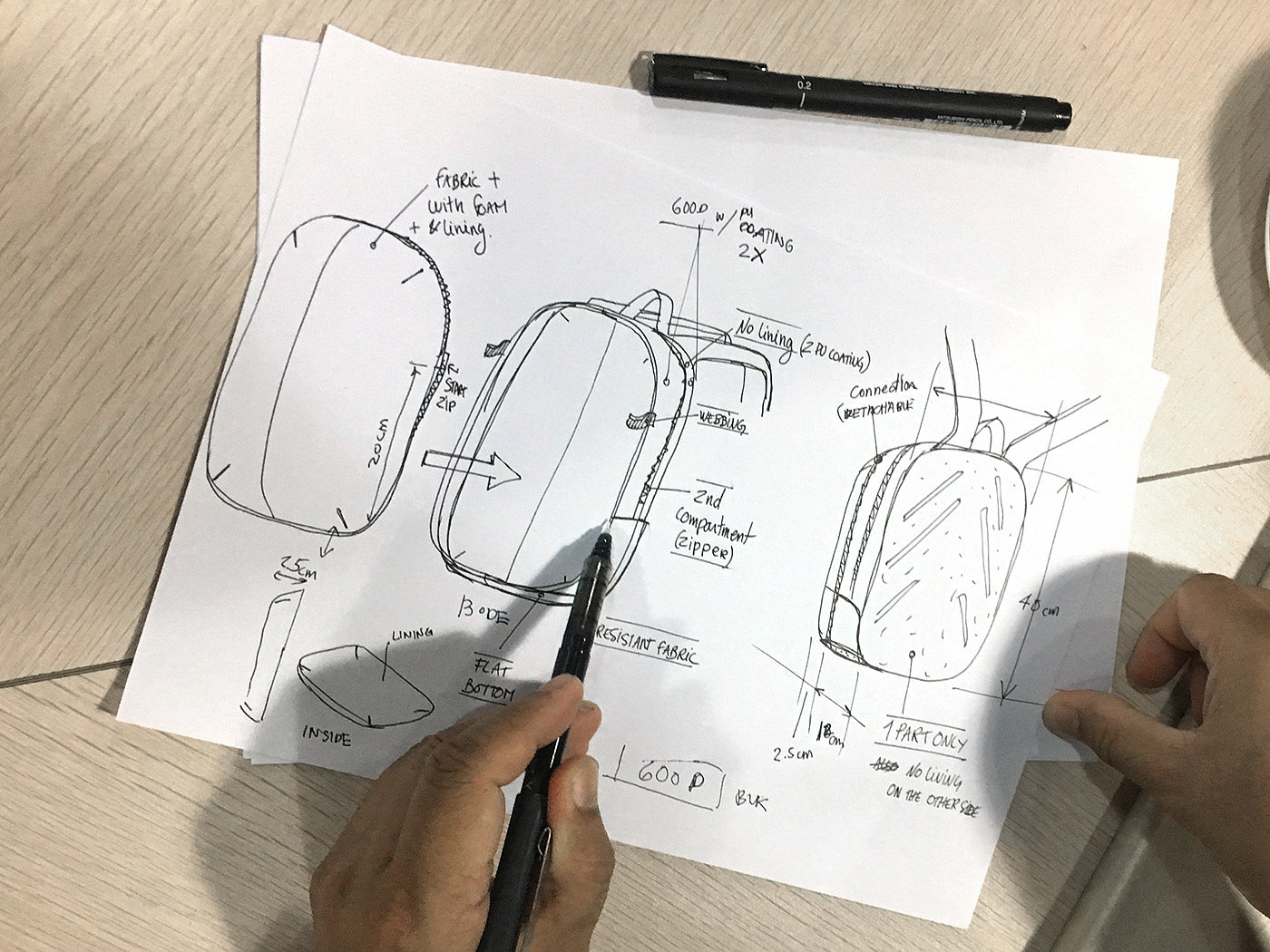 CARREFOUR，Schoolbag design，Hand drawn，