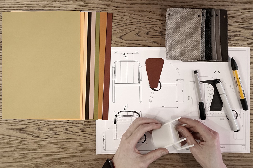 katana，chair，blue，