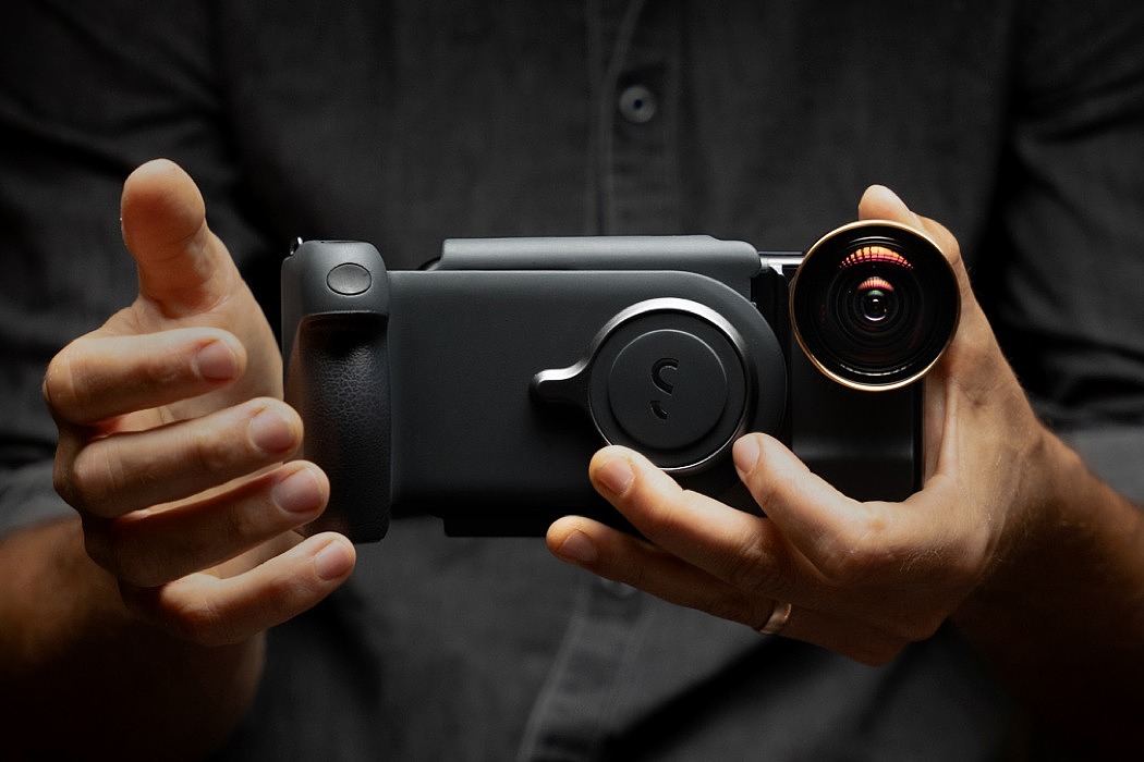 SHIFTCAM PROGRIP，mobile phone，SLR camera，