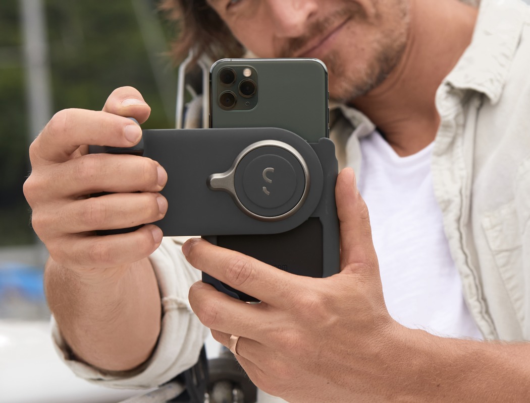 SHIFTCAM PROGRIP，mobile phone，SLR camera，