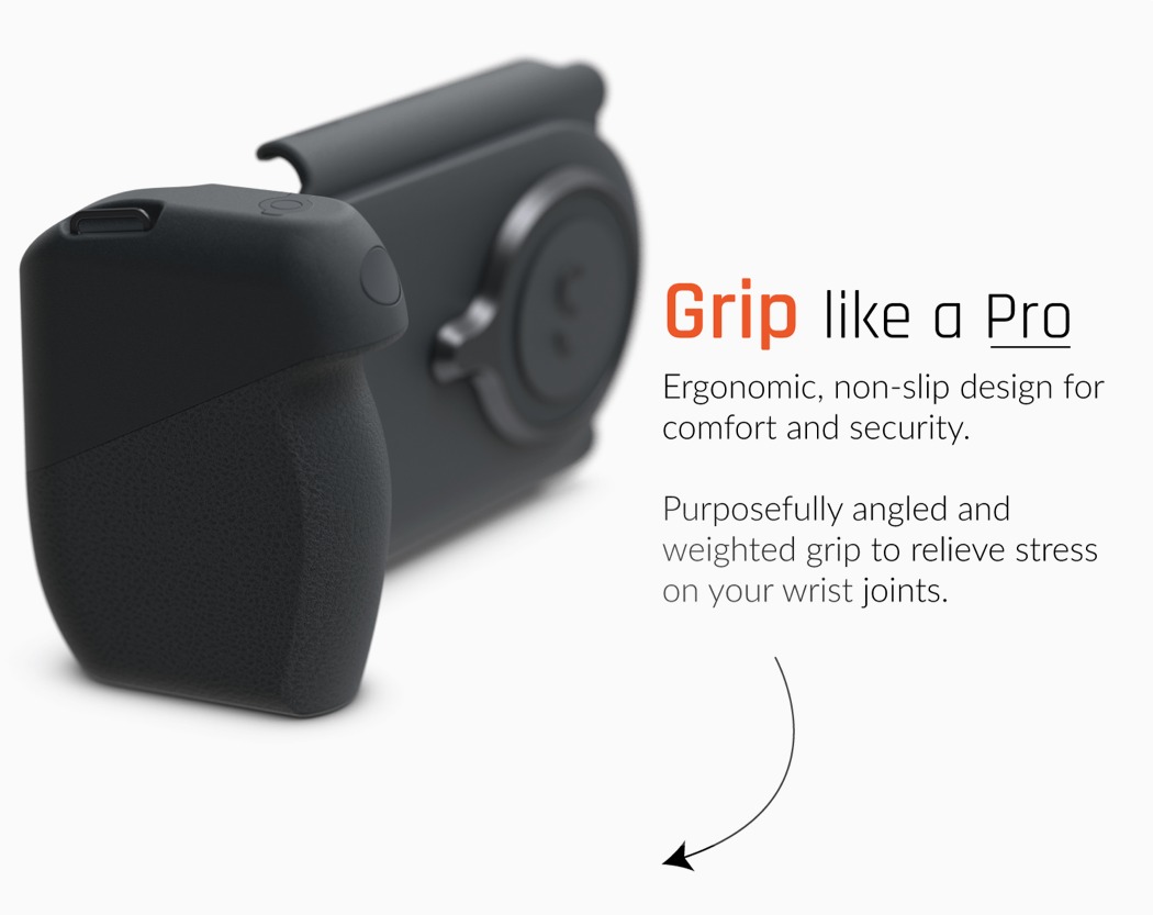 SHIFTCAM PROGRIP，mobile phone，SLR camera，