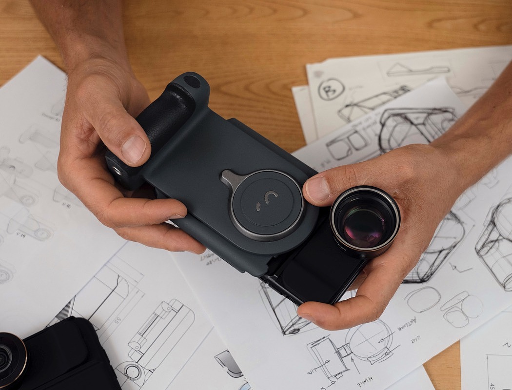 SHIFTCAM PROGRIP，mobile phone，SLR camera，