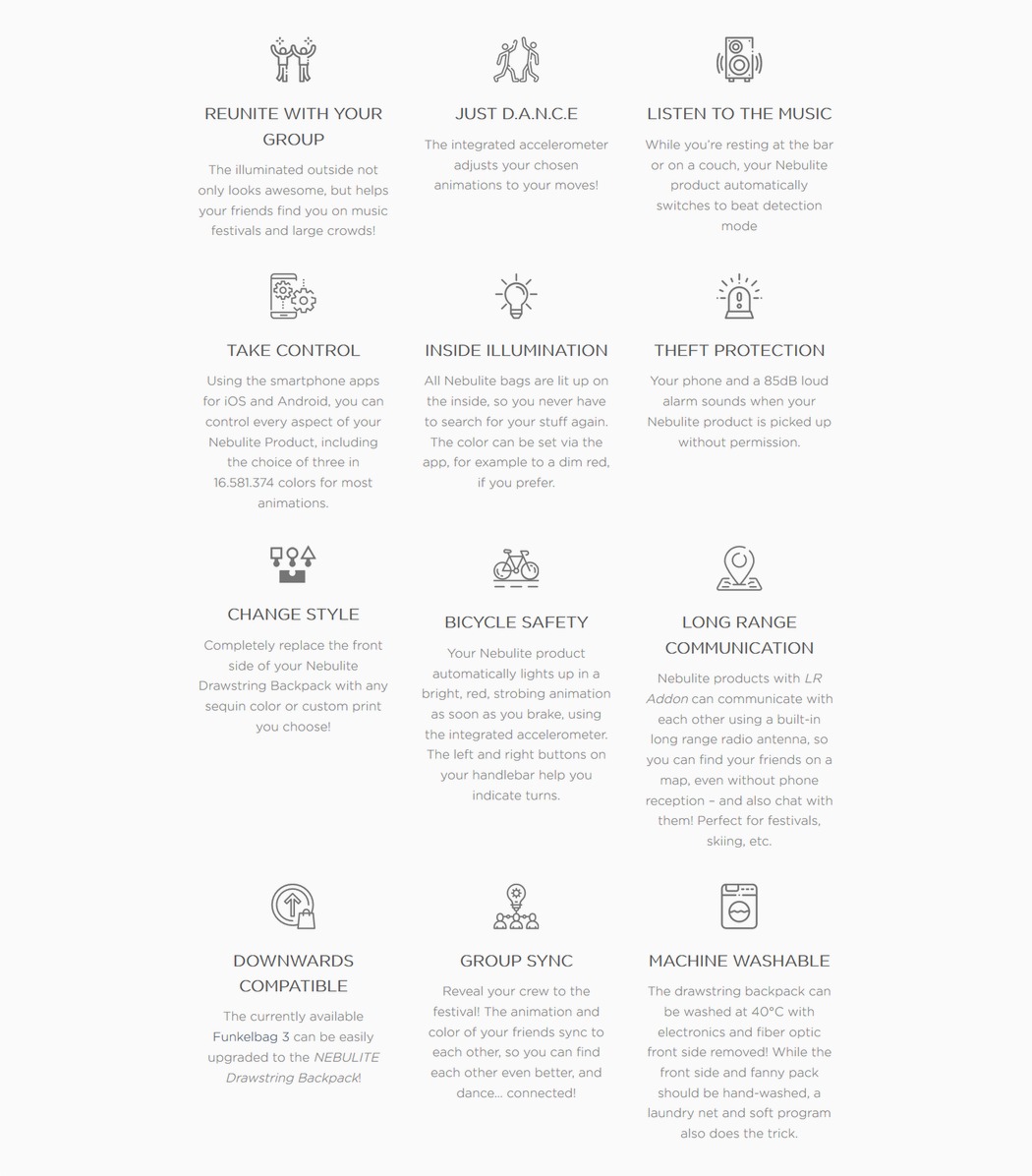 NEBULITE，intelligence，Luminous package，