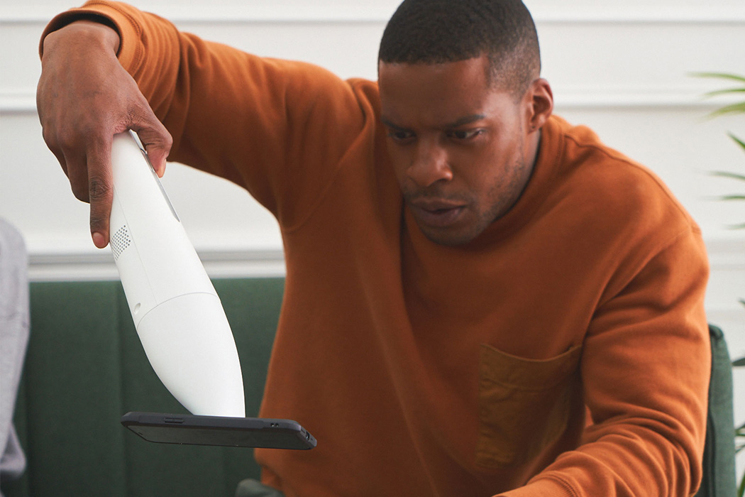 Montanc，Hand held vacuum cleaner，white，