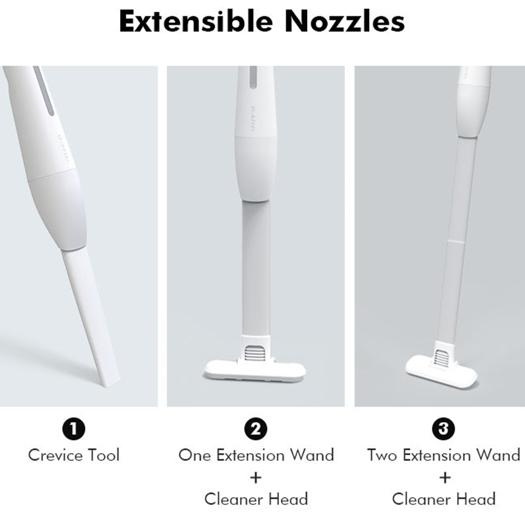 Montanc，Hand held vacuum cleaner，white，