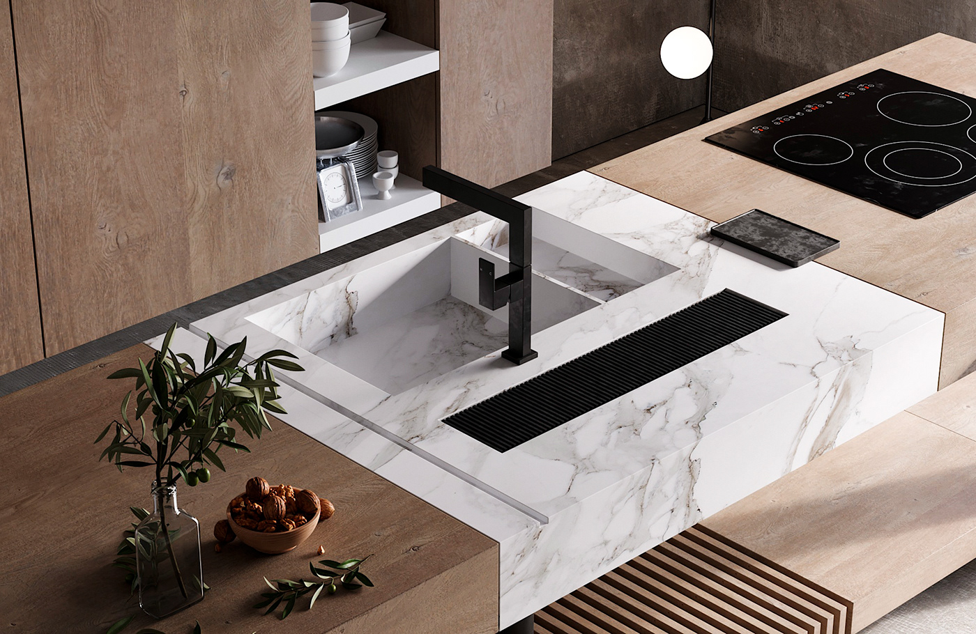 KITCHEN CONCEPT，Kitchen design，Minimalist style，