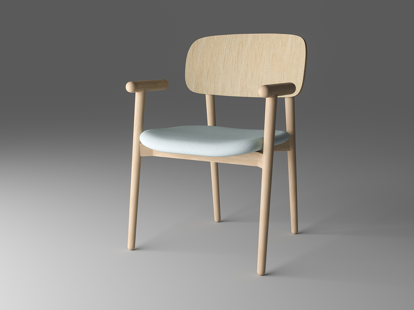 Soft chair，Ergonomics，Textile，