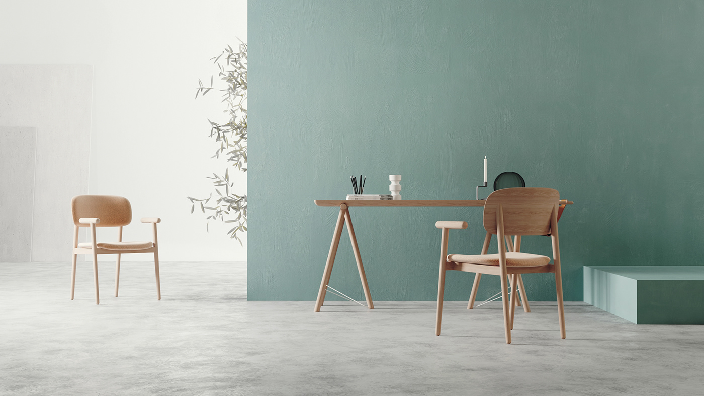 Soft chair，Ergonomics，Textile，