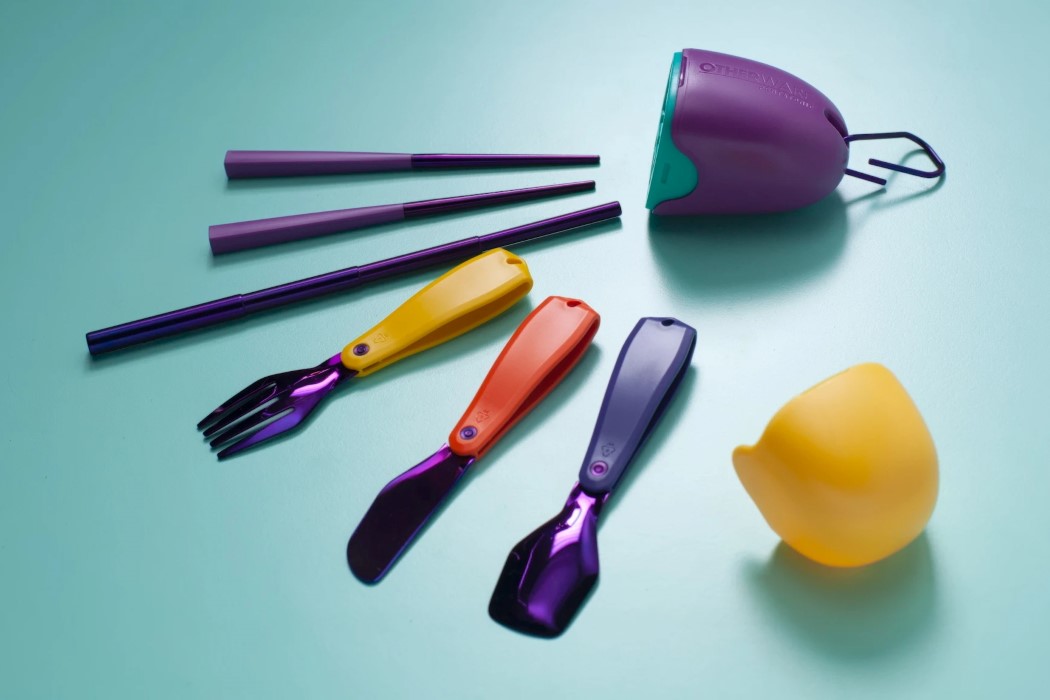 Tableware set，cobblestone，Recycled materials，