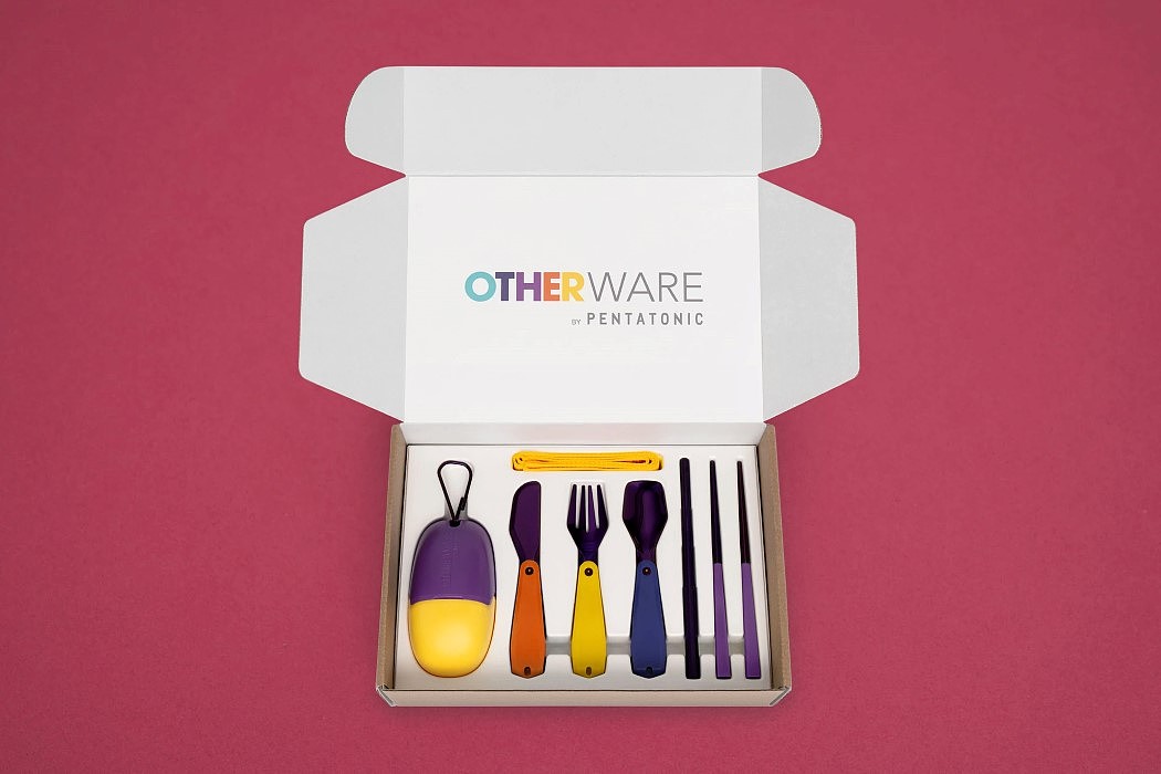 Tableware set，cobblestone，Recycled materials，