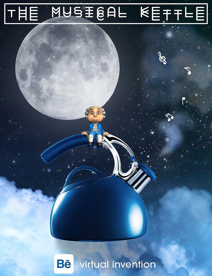 music，kettle，originality，Design，intelligence，