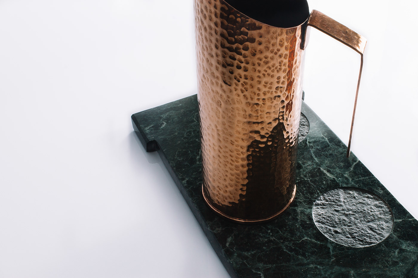 copper，Marble，luxury，Modernism，handicraft，container，