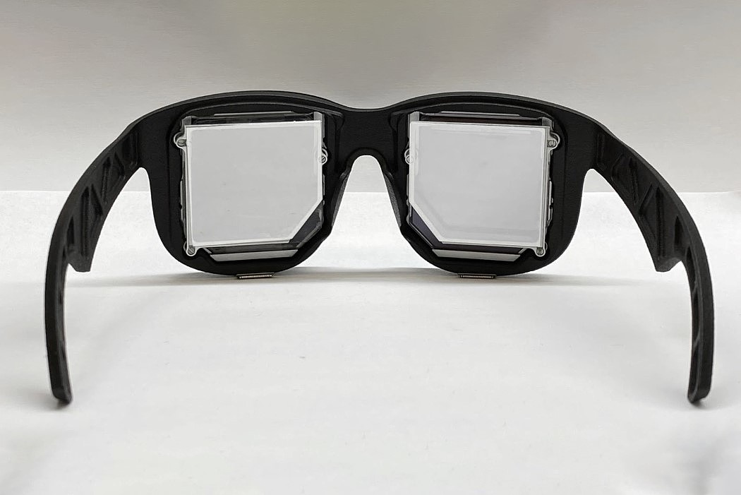 原型，vr眼镜，黑色，轻薄，