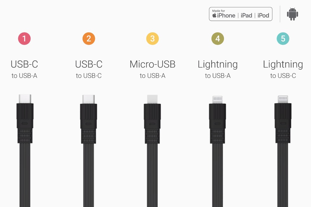 Charging cable，Coiling，Portable，durable，