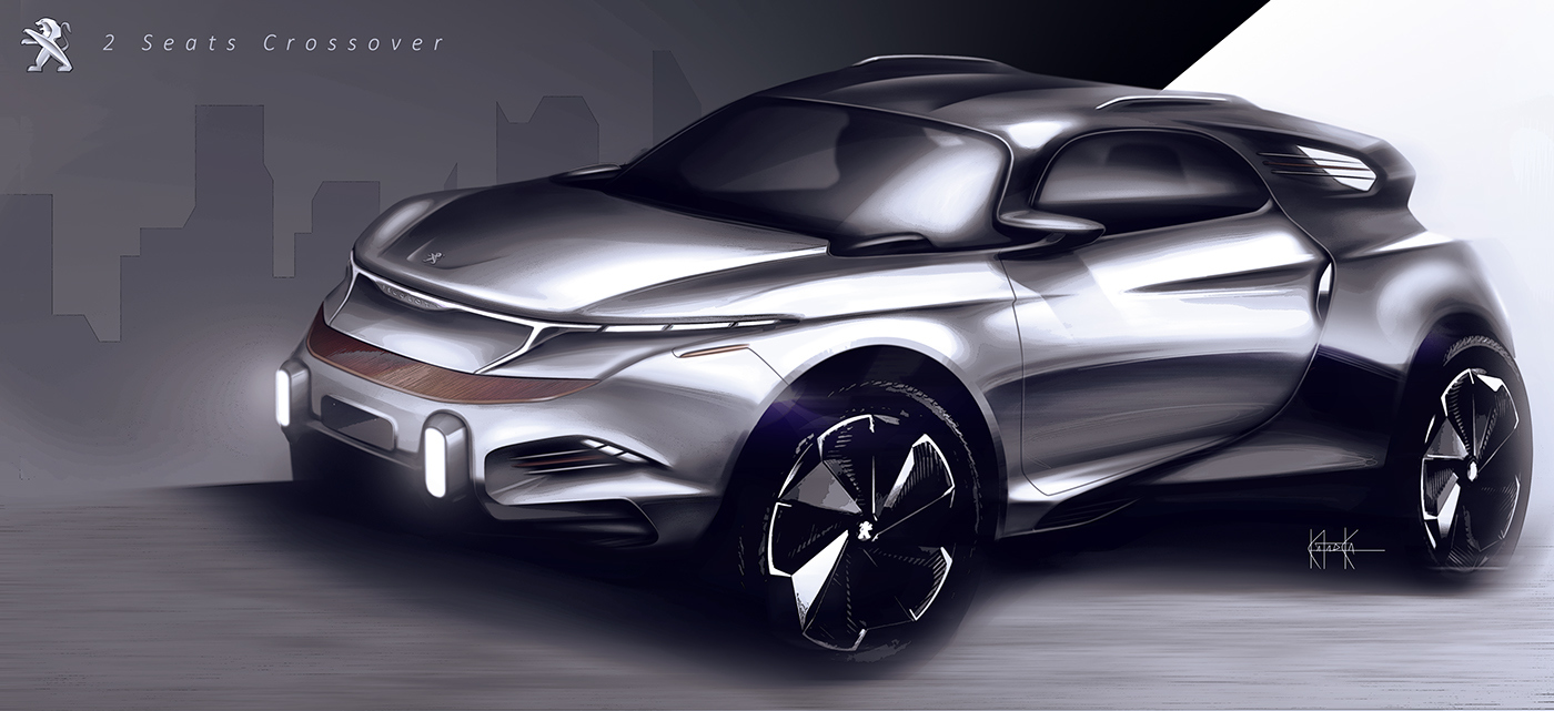 Automatic design，Hand drawn，Rendering，Visual design，industrial design，