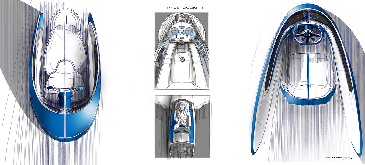 automobile，Hand drawn，Render，