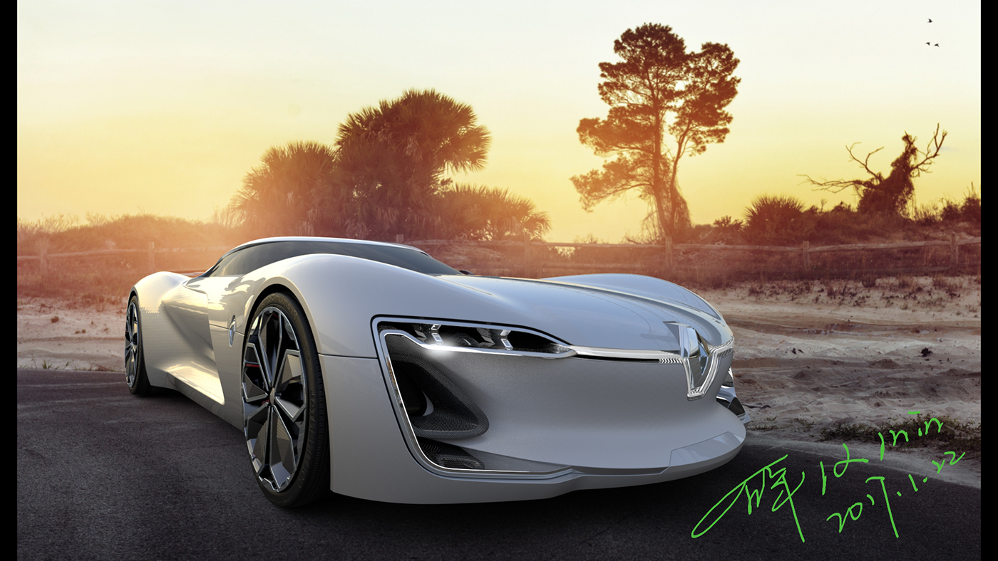 Sports car，Visual design，concept，product design，industrial design，