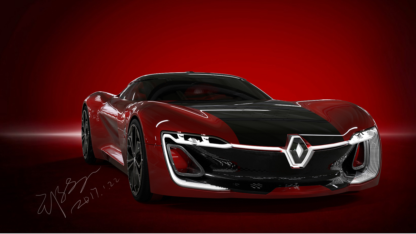 Sports car，Visual design，concept，product design，industrial design，