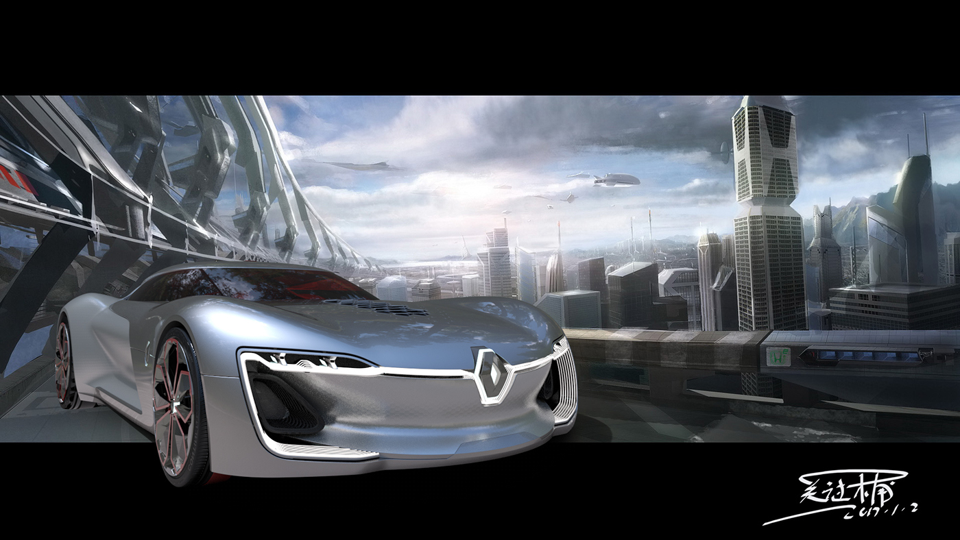 Sports car，Visual design，concept，product design，industrial design，