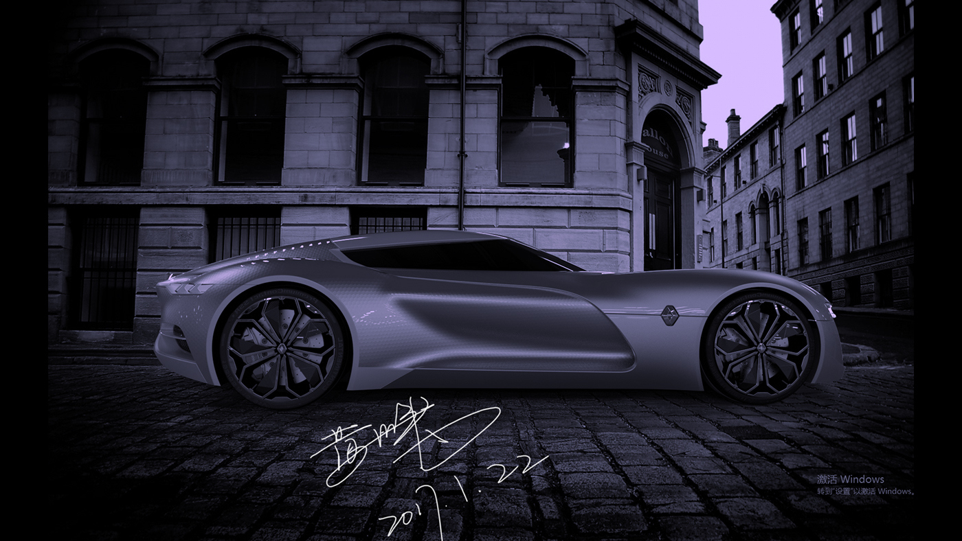 Sports car，Visual design，concept，product design，industrial design，