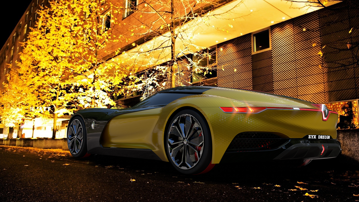 Sports car，Visual design，concept，product design，industrial design，