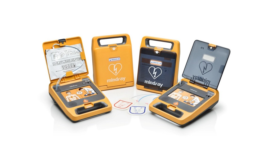 Automatic external defibrillator，BeneHeart C Series，Medical equipment，2020 red dot product design award，
