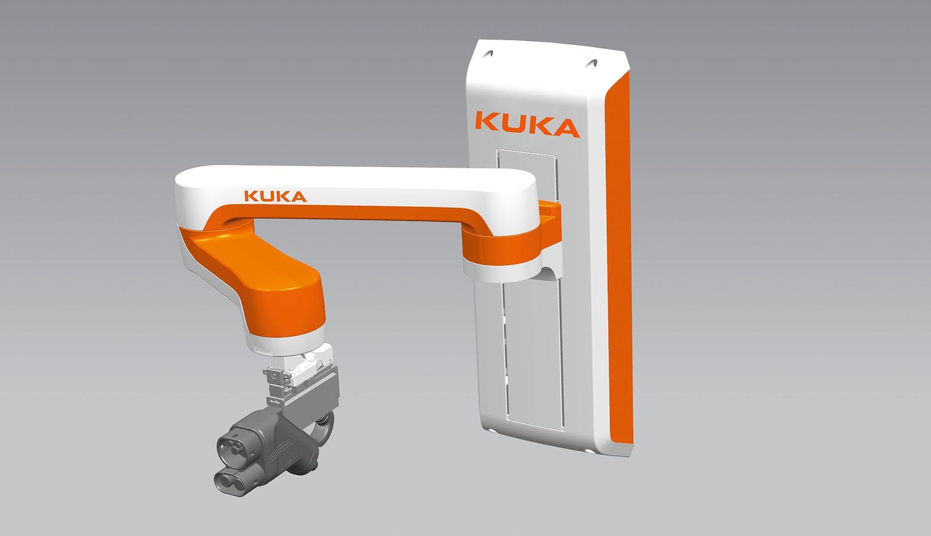 KUKA carla_connect，Electric vehicle charging robot，Charging equipment，2020 red dot product design award，