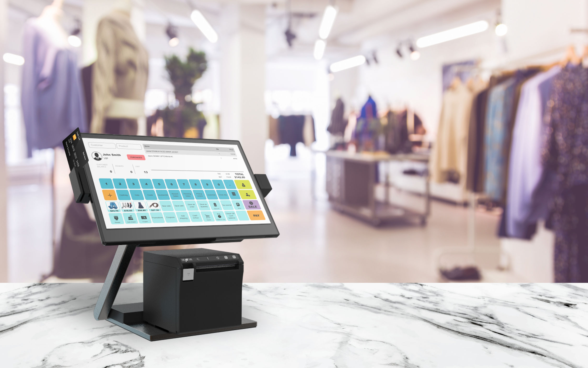 2020 red dot product design award，eXtend POS，X Series，POS system，Touch ，usb，