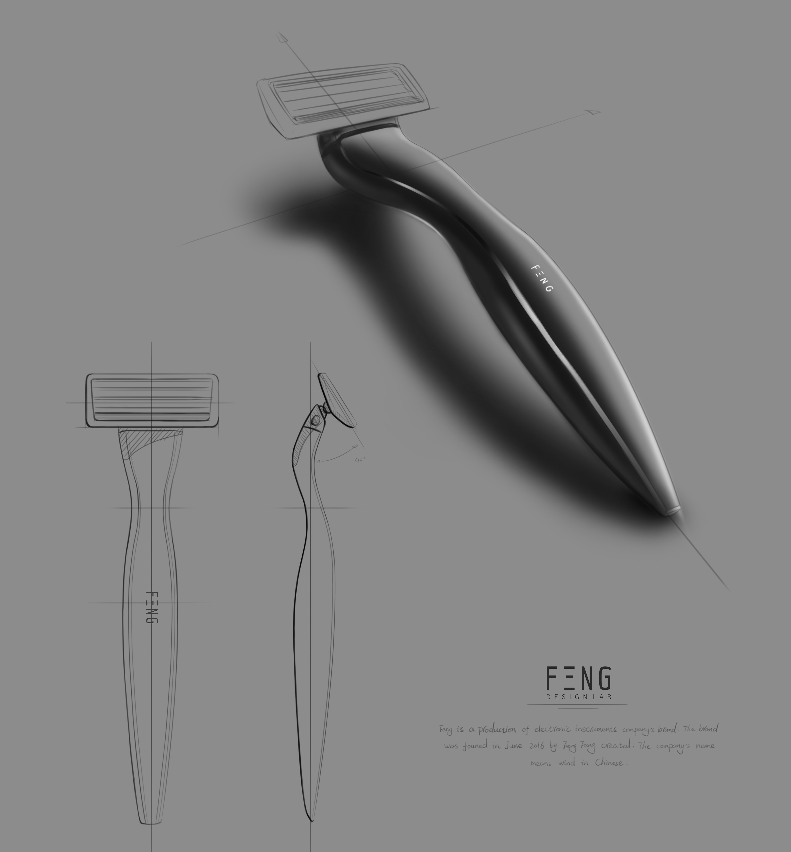 Hand drawn，conceptual design，Sketches，