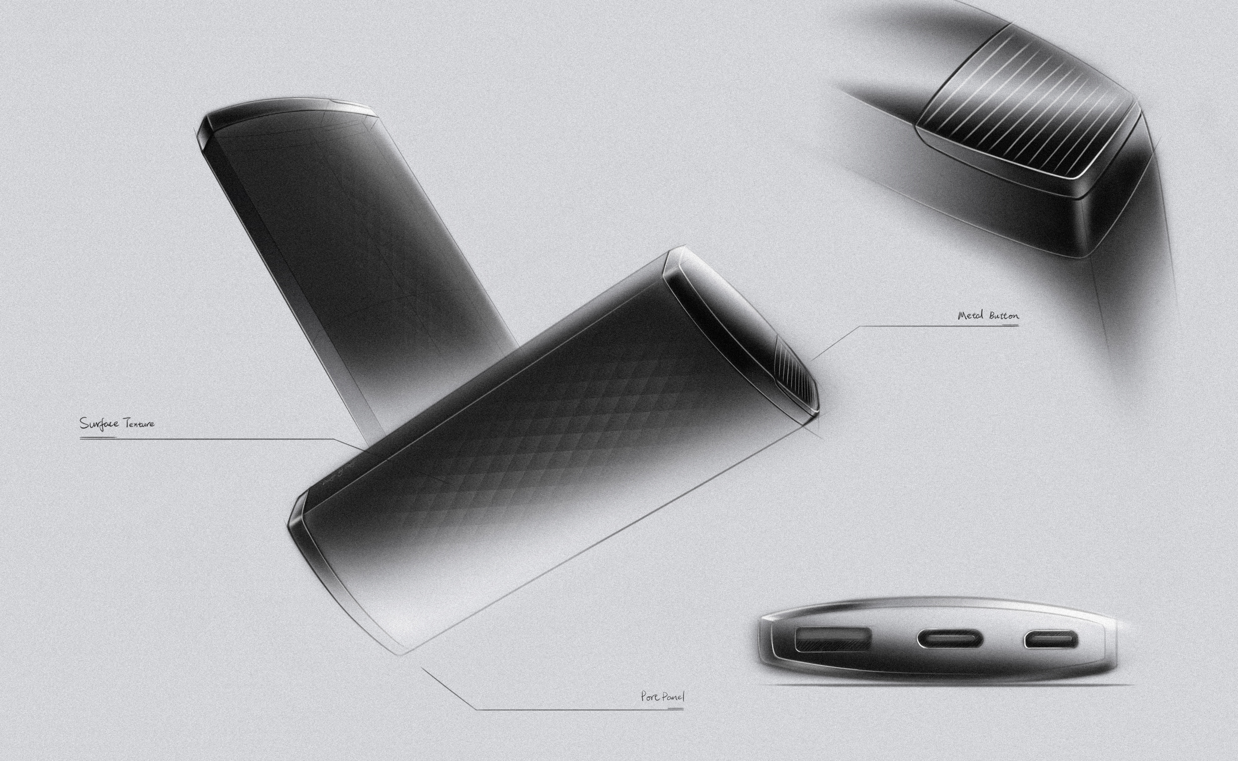 Hand drawn，conceptual design，Sketches，