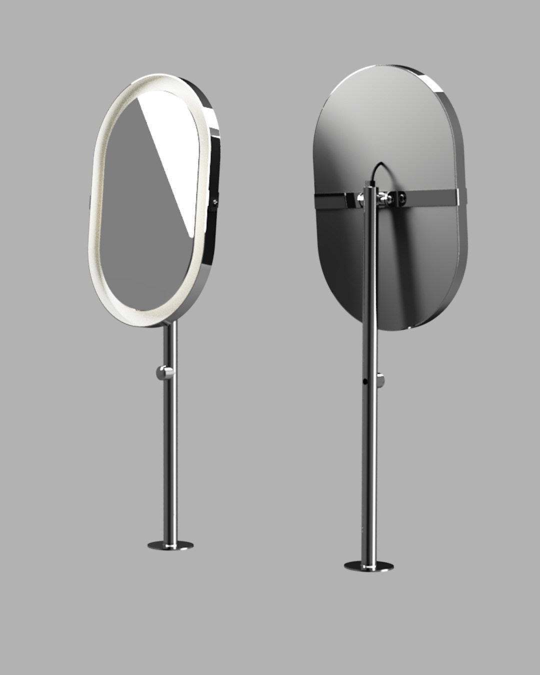 mirror，Cosmetic mirror，lamp，bathroom，