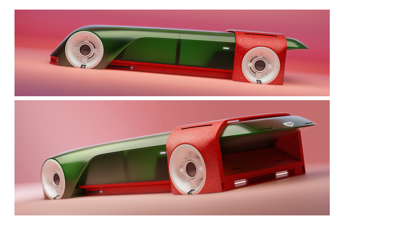 automobile，Hand drawn，concept，Sense of future，