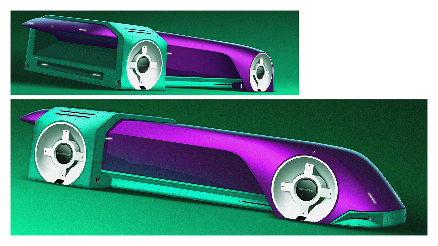 automobile，Hand drawn，concept，Sense of future，