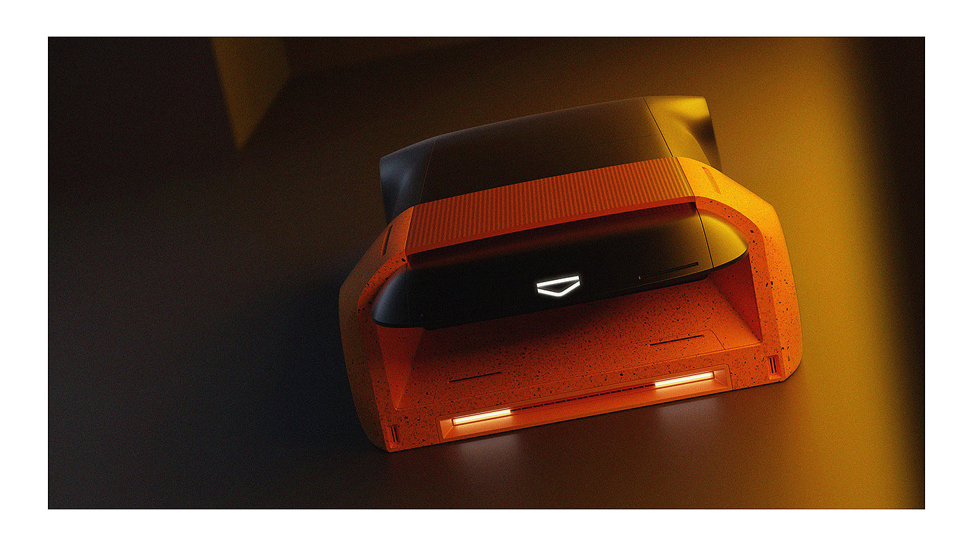 automobile，Hand drawn，concept，Sense of future，