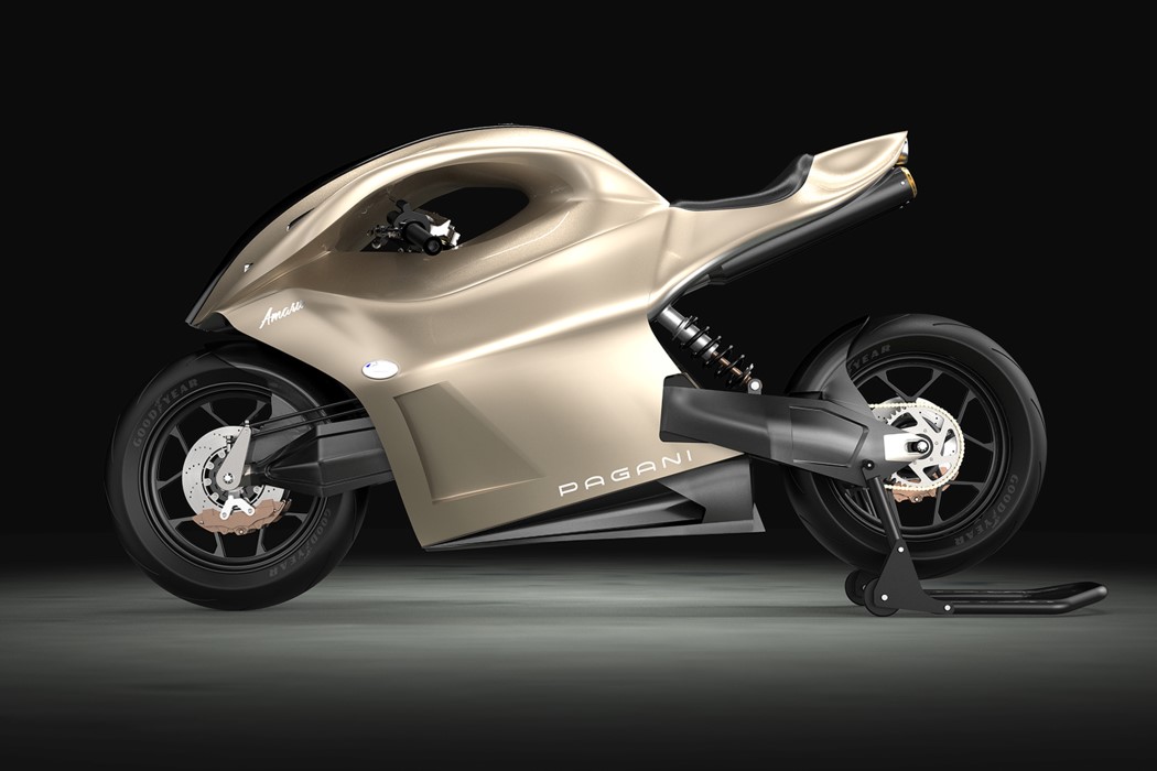 motorcycle，concept，Integrated，Carbon titanium alloy，