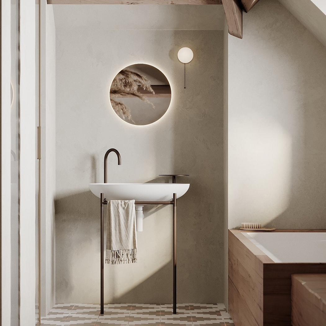 Shower Room，relax，Sense of future，natural，