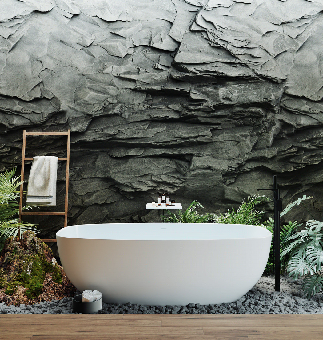 Shower Room，relax，Sense of future，natural，